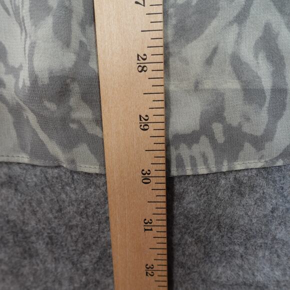 Haute Hippie Top Womens Extra Small Silk Popover Peasant Tunic Marbled Chiffon - Picture 8 of 9